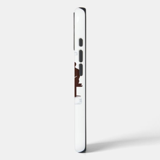 夫婦の愛のモバイルケース Case-Mate iPhoneケース (裏面 / 左)