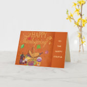 夫婦の感謝状 カード (黄色い花)