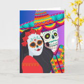 夫婦の挨拶の日 カード (黄色い花)