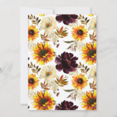 夫婦の最高のブライダル 招待状 (裏面)