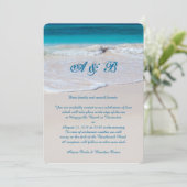 夫婦の結婚誓いの手紙 招待状 (スタンド正面)