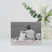 夫婦の誓いを新たにする 座ったままの誓いの更新 招待状 (スタンド正面)