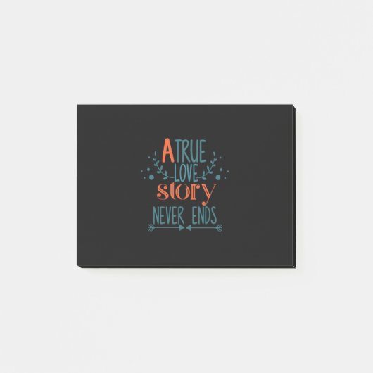 夫婦の贈り物で真の愛の物語 ポストイット (正面)