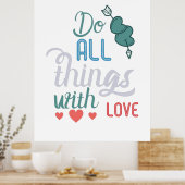 夫婦の贈り物は愛ですべてのことをする ポスター (キッチン)