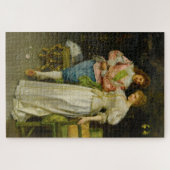 夫婦の間に結婚入る ジグソーパズル (横)