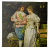 夫婦の間に結婚入る タイル (正面)