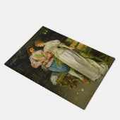 夫婦の間に結婚入る ドアマット (アングル)