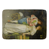 夫婦の間に結婚入る バスマット (正面)