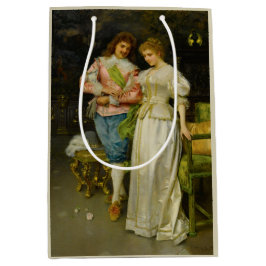 夫婦の間に結婚入る ミディアムペーパーバッグ