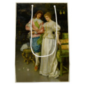 夫婦の間に結婚入る ミディアムペーパーバッグ (裏面)