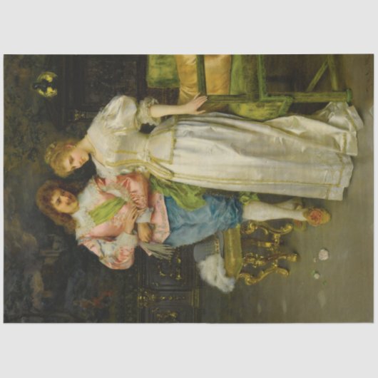 夫婦の間に結婚入る 薄葉紙 (正面)