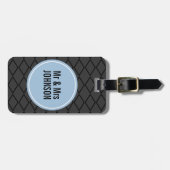 夫婦エレガントの旅行荷物タグ ラゲッジタグ (正面横)