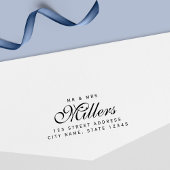 夫婦エレガント名自宅住所 セルフインキングスタンプ