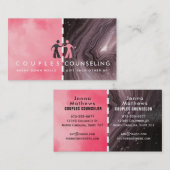 夫婦カウンセリングの名刺 名刺 (正面/裏面)