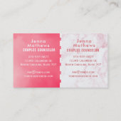 夫婦カウンセリングの名刺 名刺 (裏面)