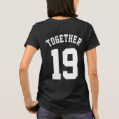 夫婦カスタム以来の同棲 Tシャツ (裏面)