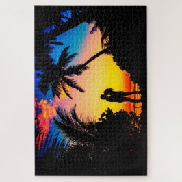 夫婦キスをする ジグソーパズル