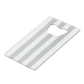 夫婦クリック色付けカスタマイズストライプ人 クレジットカード栓抜き (裏面アングル)