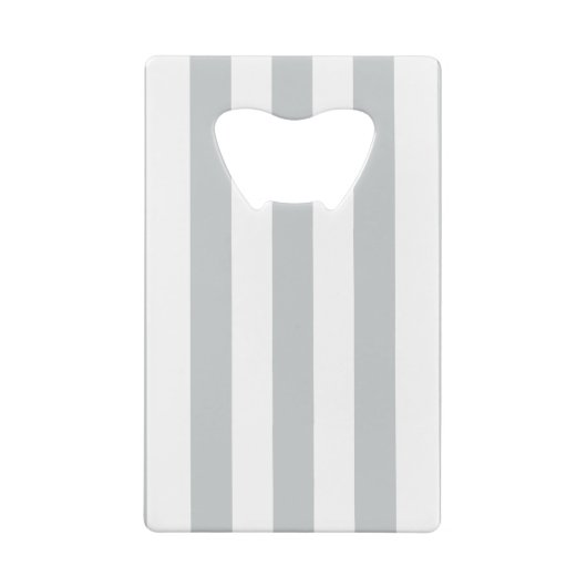 夫婦クリック色付けカスタマイズストライプ人 クレジットカード栓抜き (裏面)