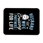 夫婦クルージングパートナーライフクルーズ マグネット (横)