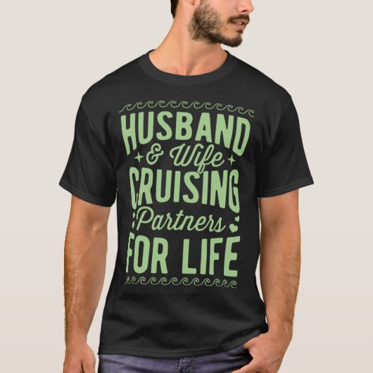 夫婦クルージングパートナー Tシャツ (正面)