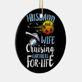 夫婦クルージングライフクルーズ セラミックオーナメント (右)