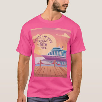 夫婦クルージング Tシャツ