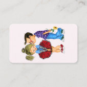 夫婦パーソナライズされた愛の名刺 名刺 (正面)