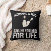 夫婦ボーリング クッション (ブランケット)