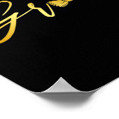 夫婦マッチングの新郎新婦結婚 ポスター (角)