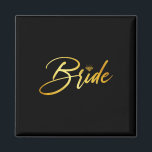 夫婦マッチングの新郎新婦結婚 マグネット<br><div class="desc">新郎新婦マッチング結婚の1</div>
