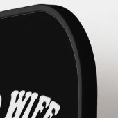 夫婦仲好き ピックルボールラケット (左詳細)