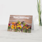 **夫婦周年記念** カード (正面)