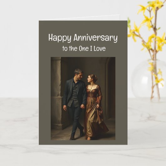 夫婦愛おもしろい カード (黄色い花)