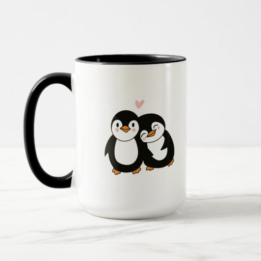 夫婦愛のためのコーヒーマグ マグカップ (左)