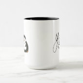 夫婦愛のためのコーヒーマグ マグカップ (中央)