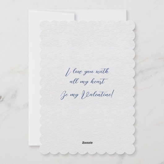 夫婦愛の鳥 バレンタイン 永遠にあなたのもの シーズンカード (裏面)