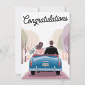 夫婦結婚おめでとう カード (正面)