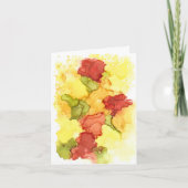 夫婦結婚の願い カード (正面)