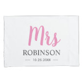 夫婦結婚周年夫妻 枕カバー (正面右)