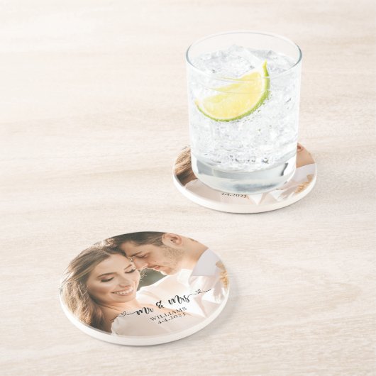 夫婦結婚夫婦 コースター (側面)