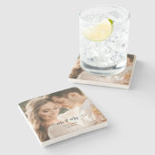 夫婦結婚夫婦 ストーンコースター (横)