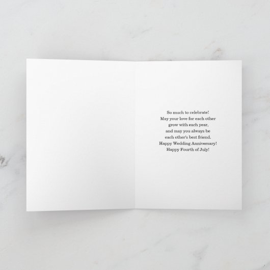 夫婦結婚記念日 カード (内部)