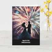 夫婦結婚記念日 カード (黄色い花)