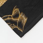 夫婦記念贈パーソナライズされた物 フリースブランケット (角)