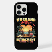 夫婦退職 iPhoneケース (裏面)