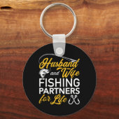 夫婦魚釣りパートナー キーホルダー (正面)