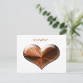 夫婦5周年結婚記念カード 案内ポストカード (スタンド正面)