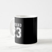 夫婦 2023 記念日 婚約パーティー コーヒーマグカップ (正面左)
