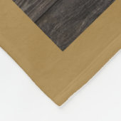 夫宛パーソナライズされたの手紙 フリースブランケット (角)